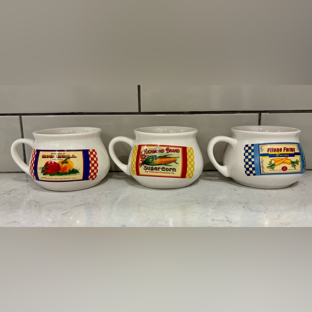 Vintage Dat’l Do-It Mugs-Set of 3